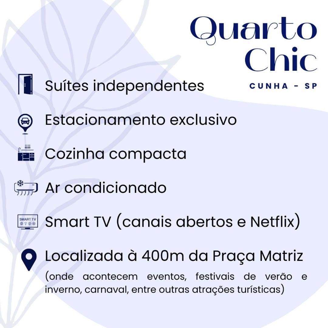 Hospedagem Quarto Chic Centro Кунха Екстериор снимка